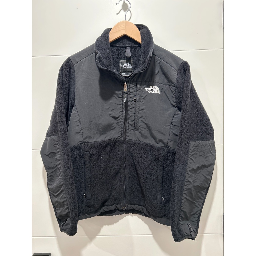 The North Face Denali Fleece Jacket Black Full Zip Womens Small S/P